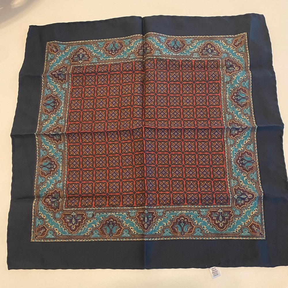 Sulka Mens Silk Scarf